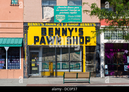 Pawn Shop in El Paso, Texas, USA Stock Photo