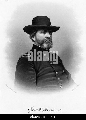 1800s 1860s PORTRAIT GEORGE THOMAS UNION GENERAL DURING AMERICAN CIVIL ...