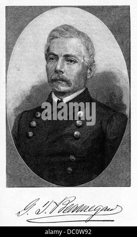 1800s 1860s PORTRAIT GENERAL BEAUREGARD PROMINENT CSA CONFEDERATE MILITARY COMMANDER DURING AMERICAN CIVIL WAR Stock Photo