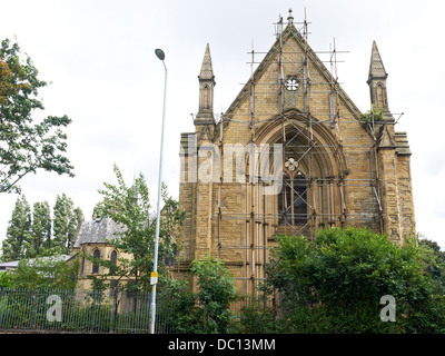 Upper Brook Street Unitarian Chapel in Manchester UK Stock Photo