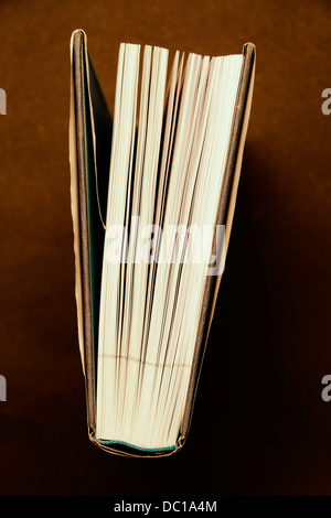 Pages of a reference book Stock Photo