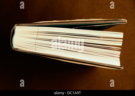 Pages of a reference book Stock Photo