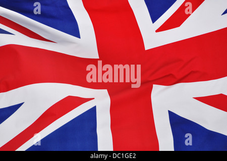 Union Jack flag of the United Kingdom Stock Photo