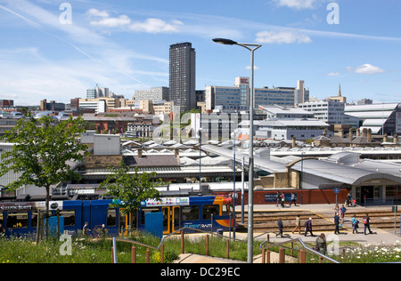 Sheffield city centre Stock Photo - Alamy