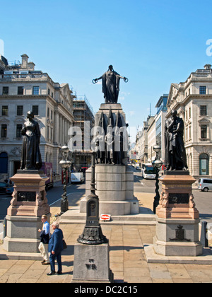 View of the Crimean War memorial, built to commemorate the Allied victory in the Crimean War of 1853-56 Stock Photo