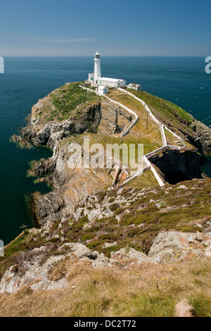 South Stack Lighthouse, Anglesey, Wales Stock Photo