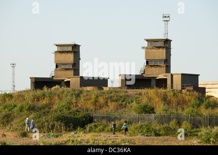 Darell's Battery at Landguard Fort Felixstowe Suffolk UK. Stock Photo