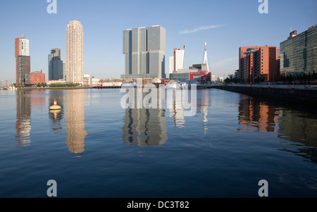 De Rotterdam building exterior complete Rotterdam Netherlands Stock Photo