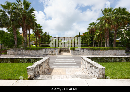 Versailles Gardens and French Cloister Nassau, New Providence Island, Bahamas Stock Photo