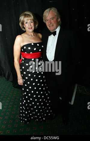 Destination Florida charity event at Mere Golf and Country Club.Coronation Street actor William Roache with wife Sarah Roache Stock Photo