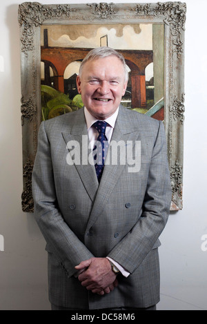 Bruntwood Chairman Michael Oglesby pictured in the City Tower , Piccadilly Plaza , Manchester Stock Photo