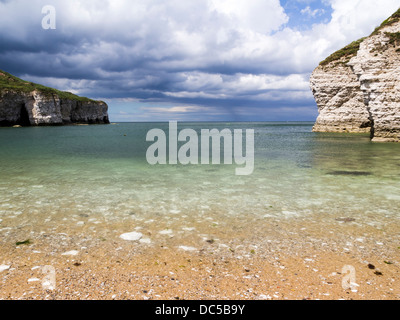 Flamborough North Landing Beach Yorkshire England UK Europe Stock Photo