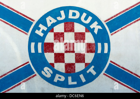 Fc Hajduk Split Hnl Art Soccer Football Club Croatia Hnk Hajduk Split Logo Hajduk  Split Fc Printmaking by Fuccccck UUUUUUUUUUUUUU
