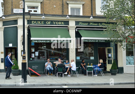 Duke of York pub in St. John's Wood, London, UK. Stock Photo