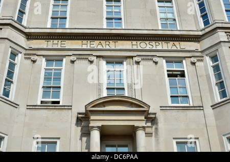 The Heart Hospital in Westmoreland Street, Marylebone, London, UK. Stock Photo