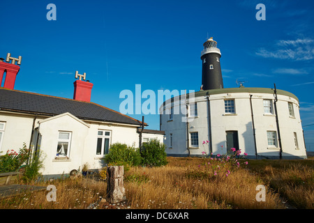 High Light Tower Built In 1901 The Fourth Dungeness Lighthouse Dungeness Kent UK Stock Photo