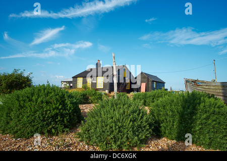 Prospect Cottage Which Was Owned By Derek Jarman Dungeness Kent UK Stock Photo