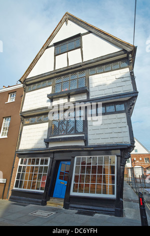 Sir John Boys House A Crooked House Palace Street Canterbury Kent UK Stock Photo