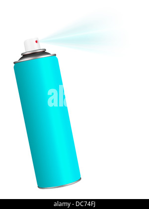 Blank white spray can isolated on white background, Aerosol Spray Can ...