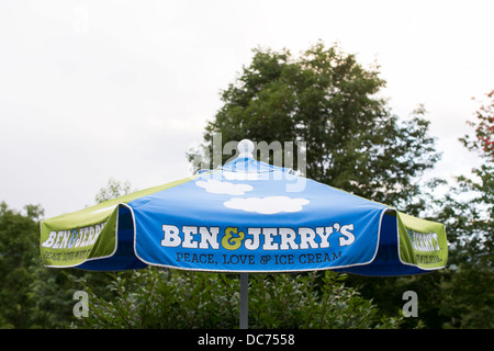 The Ben & Jerry's ice cream visitors center.  Stock Photo