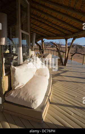 Little Kulala lodge, Sesriem, Namib desert, Namibia, May 2013 Stock Photo