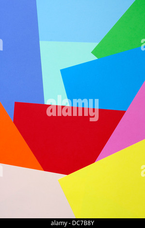 Abstract colorful paper background texture Stock Photo