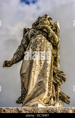 Angel 2 in Greenwood Cemetery New Orleans LA Stock Photo