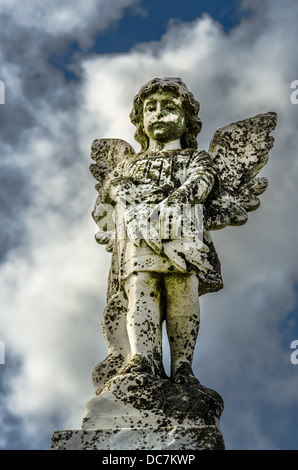 Angel 3 in Greenwood Cemetery New Orleans LA Stock Photo