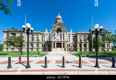 Wyoming State Capitol, Cheyenne, Wyoming, USA Stock Photo