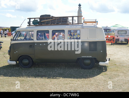 vw campervan at southsea vw show Stock Photo - Alamy