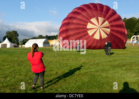 35th Bristol International Balloon Fiesta. Bristol, England, UK. Stock Photo