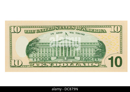 10 ten dollar bill note bill's note's dollars Stock Photo: 37481509 - Alamy