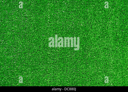 Full frame of artificial turf Stock Photo