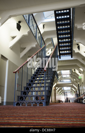 otel Katajanokka is an old former prison converted to a modern four star hotel. Stock Photo