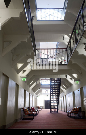 otel Katajanokka is an old former prison converted to a modern four star hotel. Stock Photo