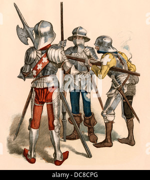 Military, Middle Ages, Knights, Armour, Plate Armour Of The Holy Stock ...