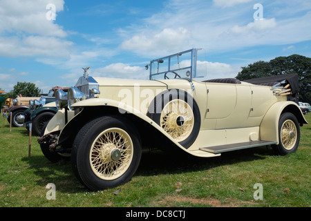 A 1933 Rolls Royce 20/25 at the Swaton Vintage Day, Thorpe Latimer, Lincolnshire, England. Stock Photo