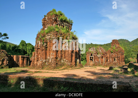 Temple ruin of the My Son complex in Vietnam Stock Photo