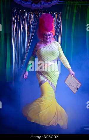 Miss Alternative Snowdrop Competition, The Snowdrop Public House, Lewes, Sussex, England Stock Photo