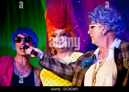 Miss Alternative Snowdrop Competition, The Snowdrop Public House, Lewes, Sussex, England Stock Photo