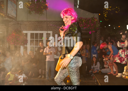 Miss Alternative Snowdrop Competition, The Snowdrop Public House, Lewes, Sussex, England Stock Photo