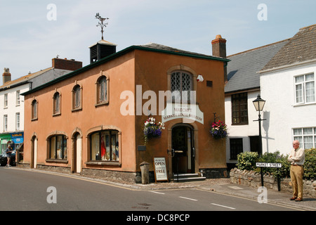 Market House Museum Watchet harbour Somerset England UK Stock Photo