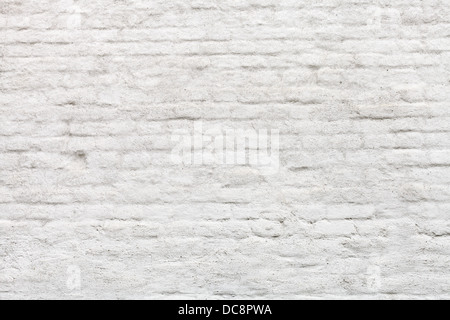 background from white painted brick wall Stock Photo