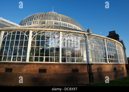 Peoples' Palace Winter Garden, Glasgow Green Stock Photo