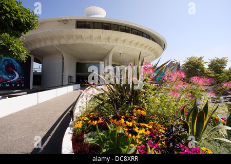 The H. R. Macmillan Space Centre planetarium and Vancouver Museum, Vancouver, BC, Canada Stock Photo