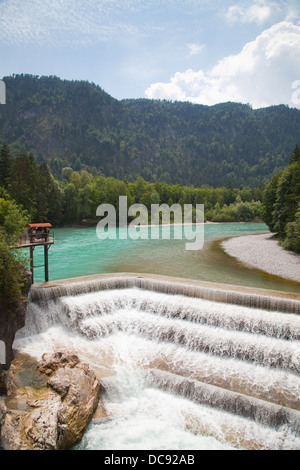 Europe, Germany, Bavaria,Eastern Allgäu, Füssen, Lechfall und Klamm Stock Photo