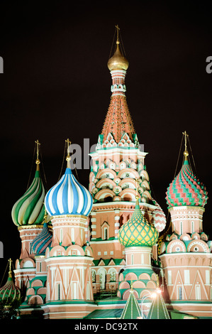 St. Basil's Cathedral Red Square Moscow Russia Stock Photo