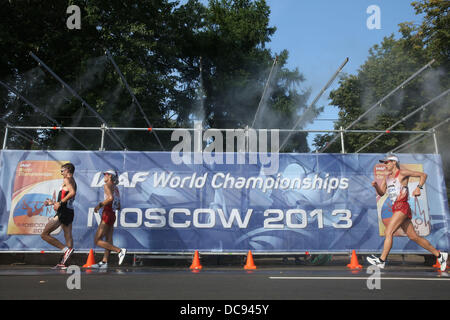 Moscow, Russia. 11th August 2013. Moscow, Russia. 11th Aug, 2013. Takumi Saito (JPN) Athletics : Takumi Saito of Japan competes in the men's 20km Walk at the 14th IAAF World Athletics Championships Moscow 2013 in Moscow, Russia . Credit:  Takashi Okui/AFLO/Alamy Live News Stock Photo