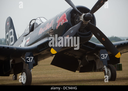 Ww11 Corsair Fighter Aircraft At The Imperial War Museum,duxford 