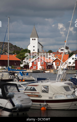 Village of Skarhamn in Sweden Stock Photo